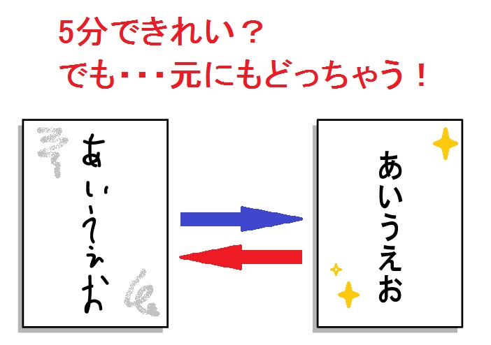 5分で上達しても5分で戻る!?美文字を5年間維持する方法