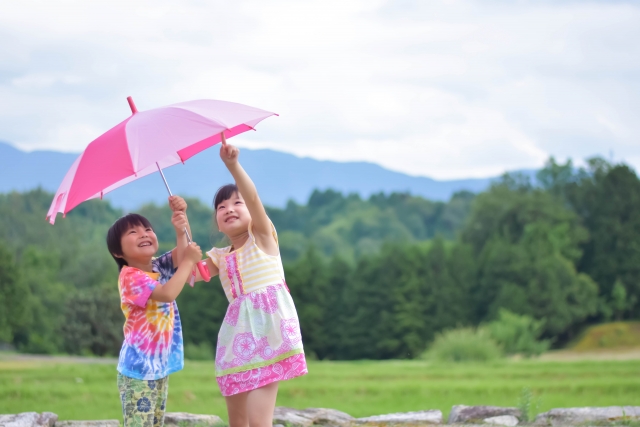 史上最速の梅雨明け！子どもは雨は好き？嫌い？